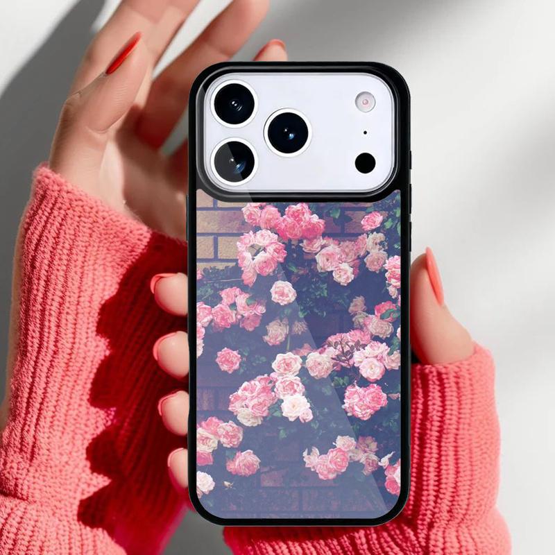 Peony Sunflowe Rose Daisy Plants Flower Phone Case for iPhone 17 Air 16e 15 14 13 Pro Max Back Cover for 12 11 Pro Coque