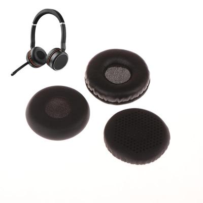 2Pcs/set Professional Protein Leather Headphone Ear Cushions For Jabra Evolve 20 20se 30 30II 40 65 65+ Replacement Earpads