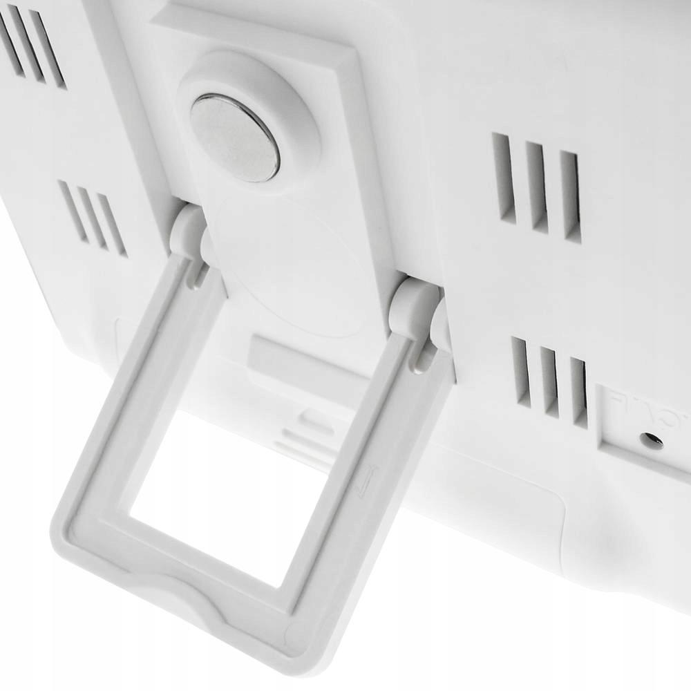 Rosfix Stacja Pogodowa z Higrometrem – Pomiar Temperatury i Wilgotności | Zewnętrzny Czujnik | Wbudowany Magnes i Wyświetlacz LCD