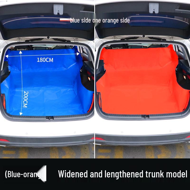 Pet-Proof Car Seat & Trunk Mat - Dirt, Hair, Urine & Stain Resistant with Thick Coating