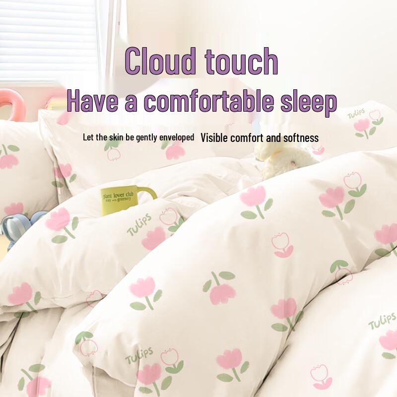 Disposable Travel Bedding 4-Piece Set - Double Size