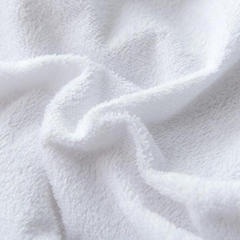 Bavlněné froté voděodolný potah matrace Připevněné prostěradlo Style Dust Mites Chránič matrace pro pěnovou podložku
