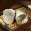 Japanese Retro Ceramic Coffee Mug Handmade Latte Cup Rustic Tea Cup for Home Office