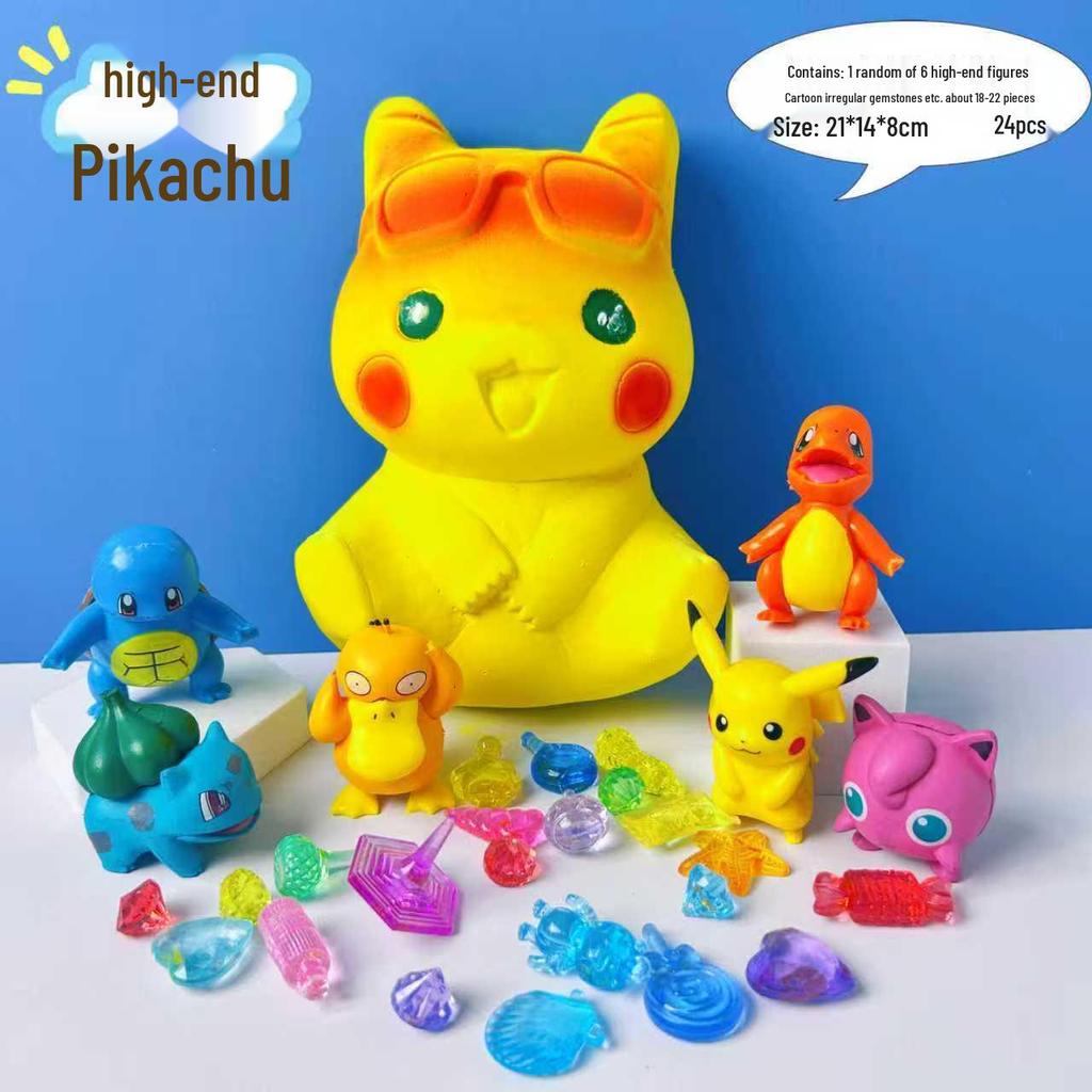 Dinosaur Fossil Excavation Toy – Children's Educational DIY Dig Kit with Surprise Gem Figurine