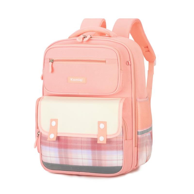Lightweight Spine-Protection Backpack for Girls, Grades 1-4