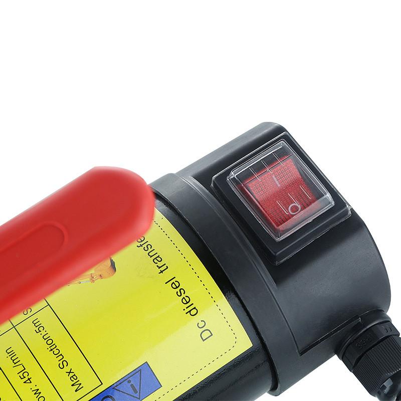 Handheld Electric Oil Pump High Power Self Priming Diesel Oil Pump Portable DC Oil Pumping Machine