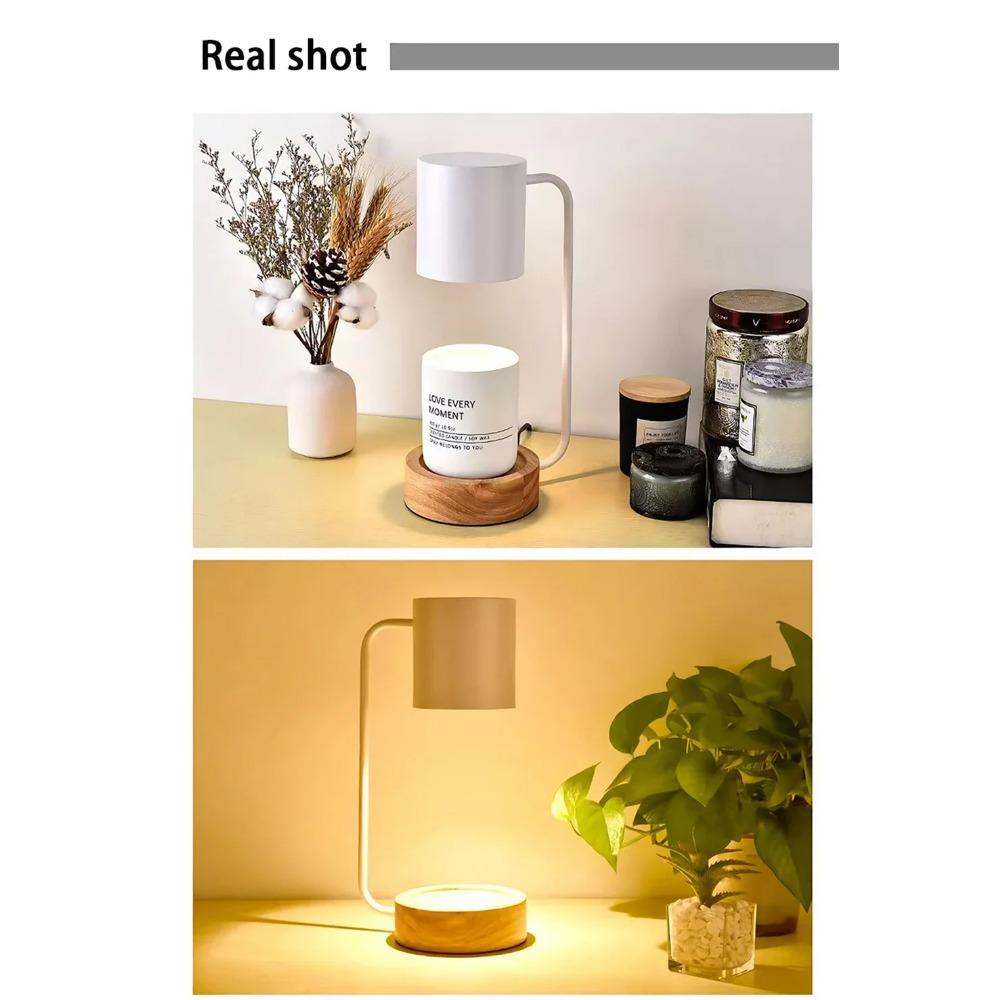 Dimmable Candle Warmer Wax Burner Retro Indoor Lighting Lights Wax Melt Burner Table Lamp Candle Melting Tools Home Decor