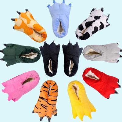 Unisex Household Children Slippers Kids Home Animal Pajamas Shoes Keep Warm Lovely Family Slippers