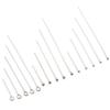No Fade 100pcs/Lot 20-70 Mm 316 Stainless Steel Ball Pins Findings Ball Head Pins For Jewelry Making DIY Supplies Accessories
