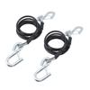 1 Pair Trailer Safety Cable 7 Feet BX88196 7500 Lbs Load Capacity Trailer Coiled Safety Chains