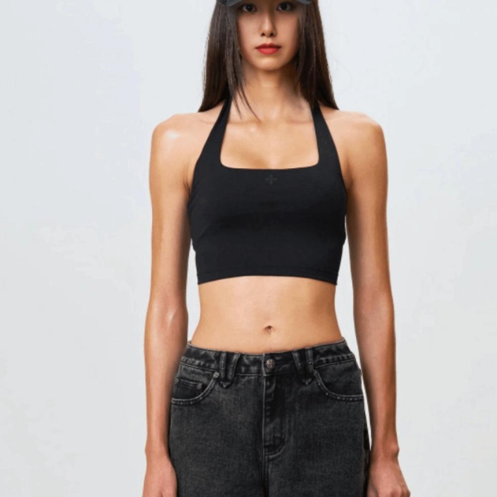 Elegant Design Backless Sportswear Pleated Back Women's Underwear  Running