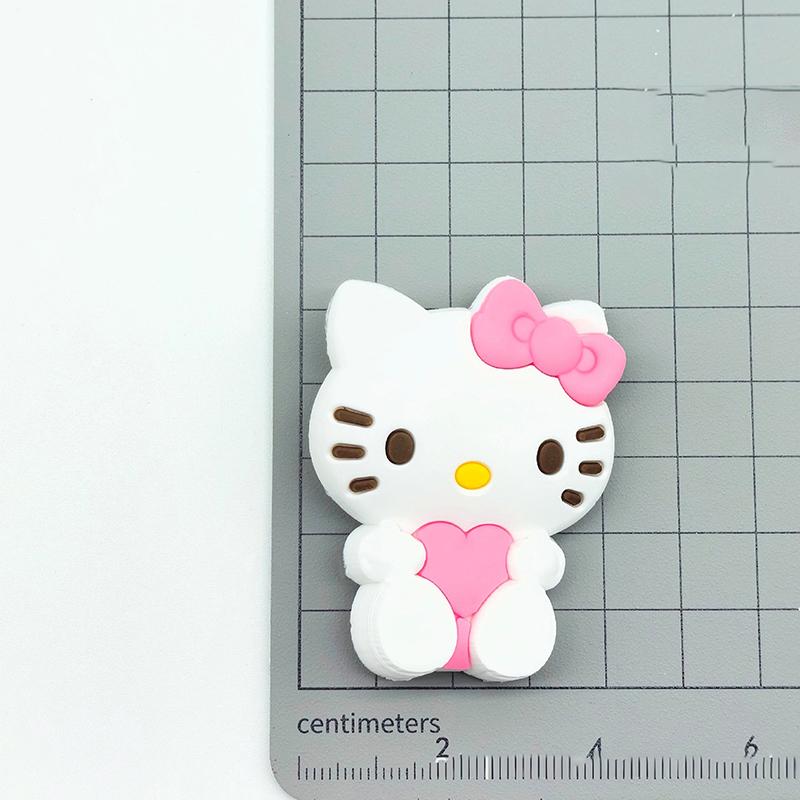 Hello Kitty Schuhanhänger-Set für ABS Wasserdichte Sandalen Dekorieren Schnallendekorationen Accessoires Spielzeug Geschenk