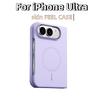 Luxusní pocit na kůži pro IPhone DUO Magnetická bezdrátová nabíječka Kryt telefonu pro IPhone Fold Nárazuvzdorný Ochranný kryt z tvrdého PC proti poškrábání