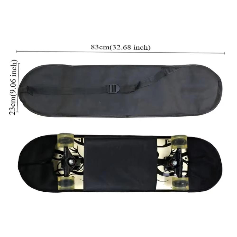 Four-wheel Skateboard Bag - Double-kick Skateboard Bag, Single-shoulder Portable Backpack For Skateboard Accessories