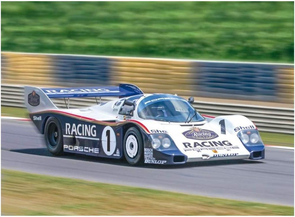 Italeri Scale Porsche 956 Group C Plastic Model Kit with Japanese Instructions 1/24 (IT3648)