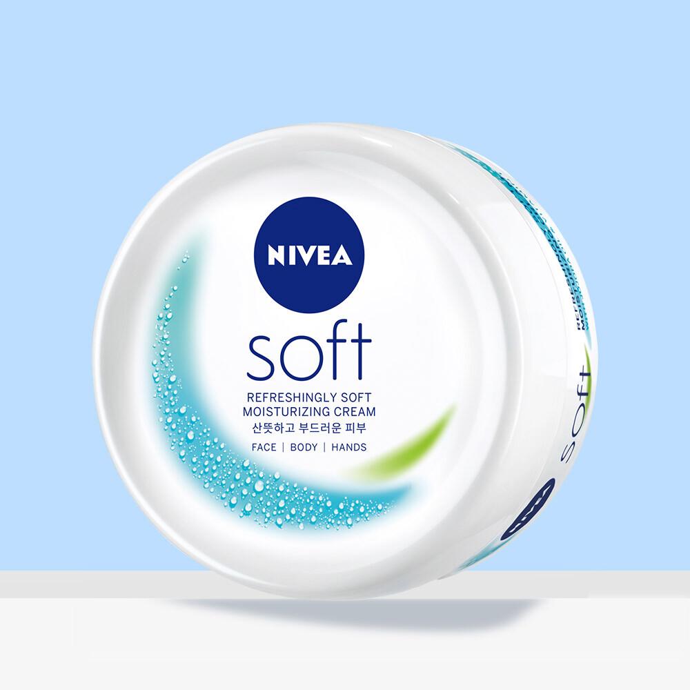 NIVEA Soft Refreshing Moisturizing Cream 200ml 1 cream