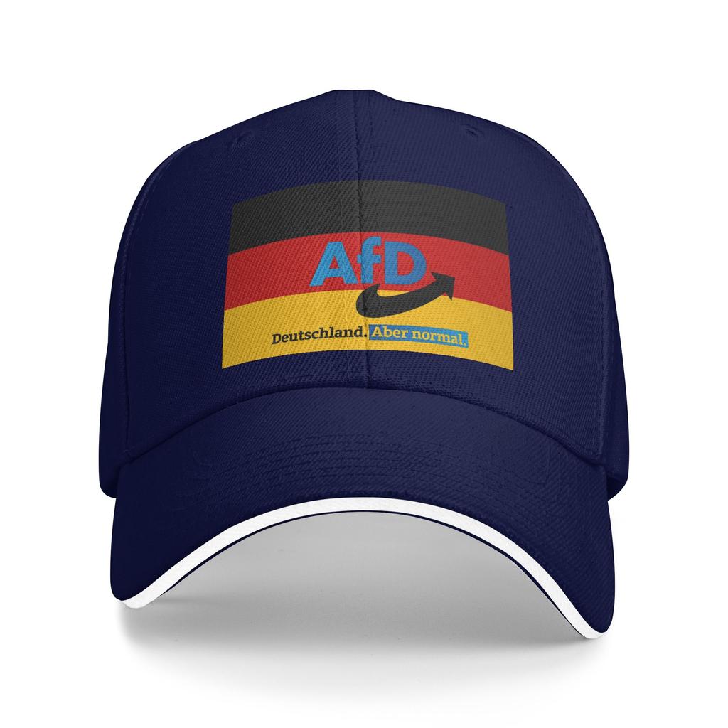 German AFD Alternative for Germany Sun Baseball Cap  Summer Streetwear Trucker Hat For Unisex-Teens Running Hippie Snapback Cap