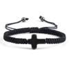 Neues Gebetskreuz Geflochtenes Armband Damen Herren Roter Nylonfaden Partnerarmbänder Verstellbar Yoga Heilung Armreif Kette Schmuck Geschenk