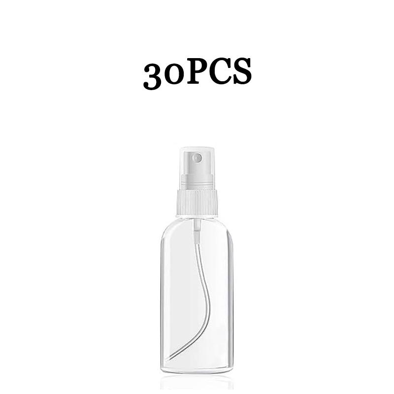 

WTEMPO Mini Spray Bottles Transparent Holiday Festive Home Decorative Bottles Kit Travel Spray Bottles Clear Empty Refillable Plastic Bottles 50ml*30pcs белый