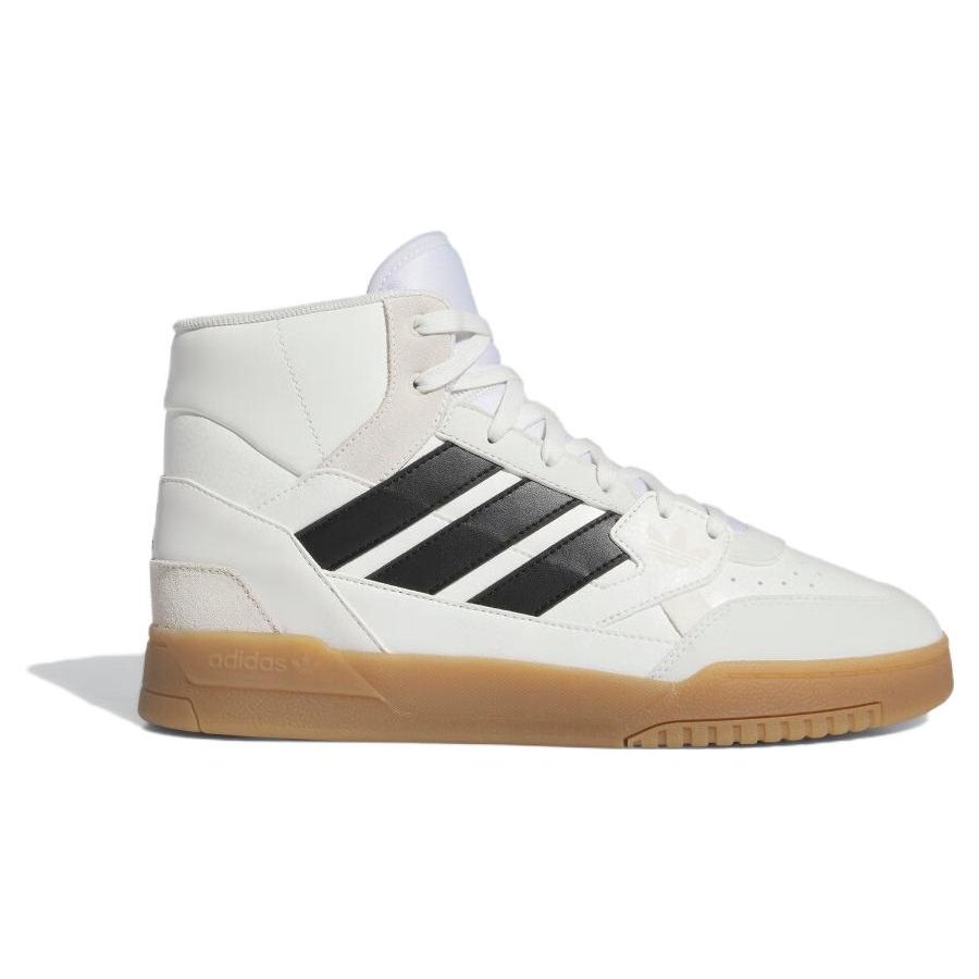 Adidas Originals Comfortable Versatile Non-Slip Lightweight High-Top Skate Shoes Unisex Skate Shoes White IF2664