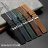 Retro Genuine Leather Watch Band Quick Release 18mm 19mm 20mm 21mm 22mm Soft Vintage Brown Watch Bracelet Men Women Watch Strap