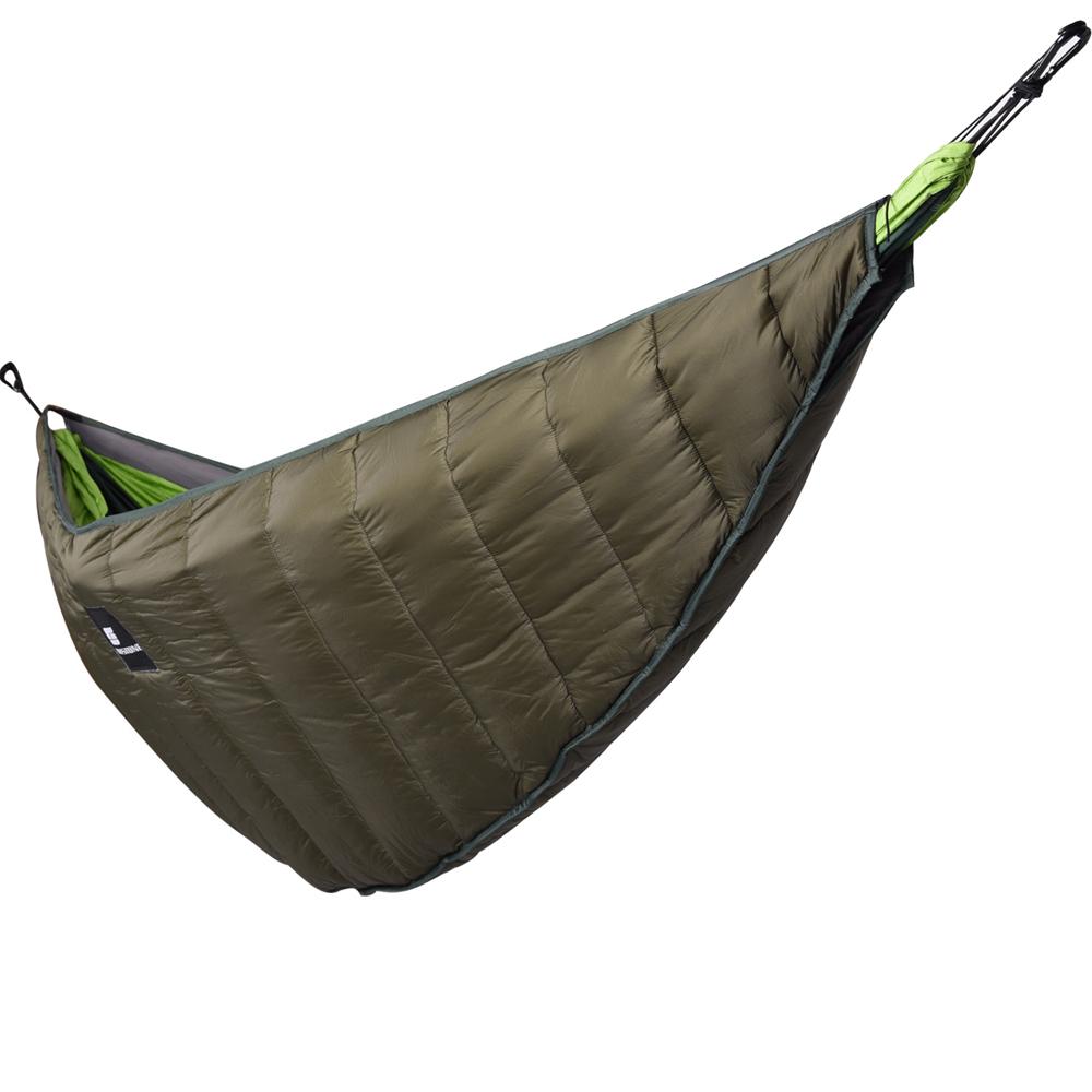 Ultralight Outdoor Use Camping Hammock Underquilt Lightweight Winter Warm Under Quilt Blanket Cotton Hammock Christmas Gift Updated In