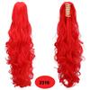 MISSQUEEN Synthetic Thick Drawstring Claw In Ponytail Extensions Long Wavy Curly Ponytail For Women Daily Cosplay Party Wear