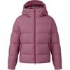 Optimal Down Jacket 700 Fill Logo Hooded Zip Long Sleeve Loose Goose Down Coat Women Outerwear C30047