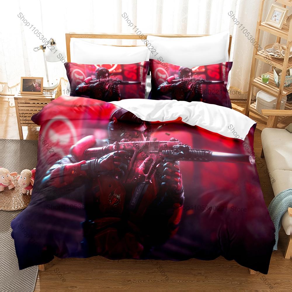 Dr Disrespect Gamer Print 3PCS Bedding Set Duvet Cover + 2 Pillowcases Soft Bed Linen Home Bedroom Decor For Gaming Fans
