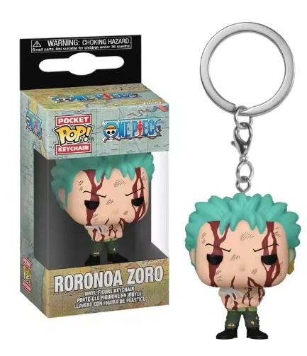 Funko POP Pocket Keychain One Piece Roronoa Zoro Kid Pendant Gift