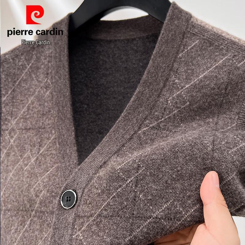 

Pierre Cardin Men s 100% Pure Wool V-Neck Cardigan Vest M