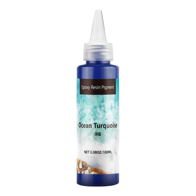 100ml Epoxy Resin Pigment Set with Colors High Concentration Opaque Resin Dye for UV Resin Crafts and Cell Effects