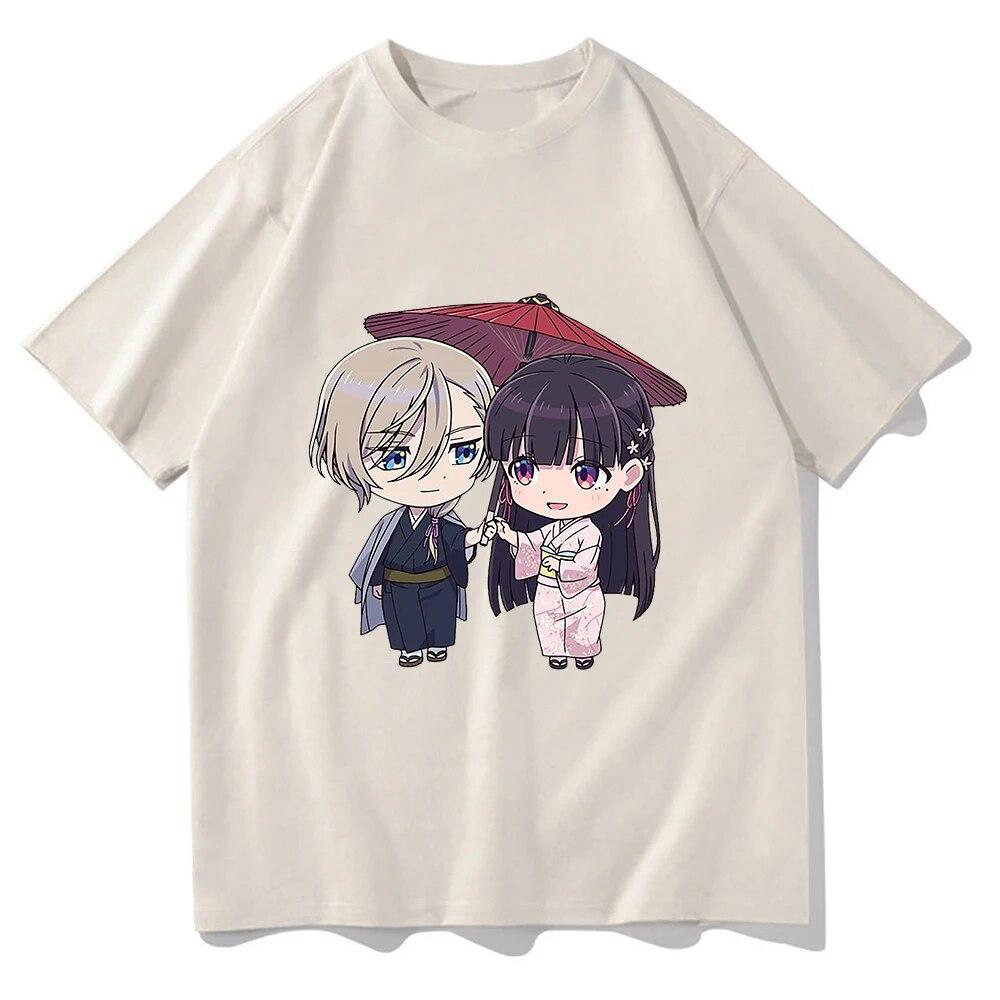 My Happy Marriage T Shirt Unisex Harajuku Kawaii Watashi No Shiawase Na Kekkon Miyo Kiyoka T-Shirt Unisex Anime Unisexga Cotton Tees Unisex