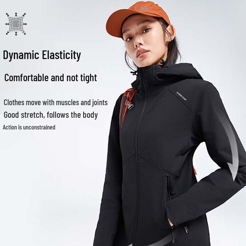 Pioneer Camp Women's Winter Fleece Softshell Jacket GHW423037