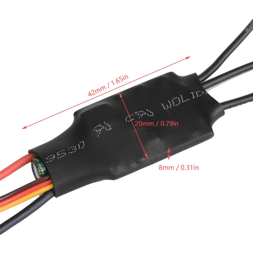 EMAX BLHELI Series 12A ESC Electronic Speed Controller with BEC for Quadcopter (12A)