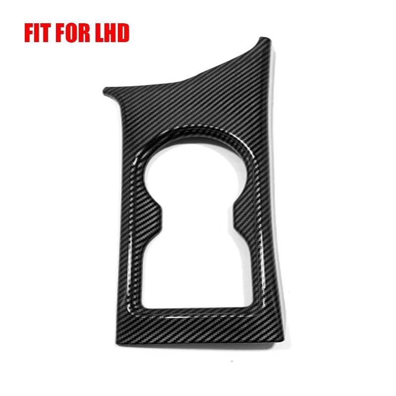 

R/LHD For Isuzu D-MAX D MAX DMAX 2021 2022 ABS carbonfiber window lift swtich cover center control front water cup holder cover