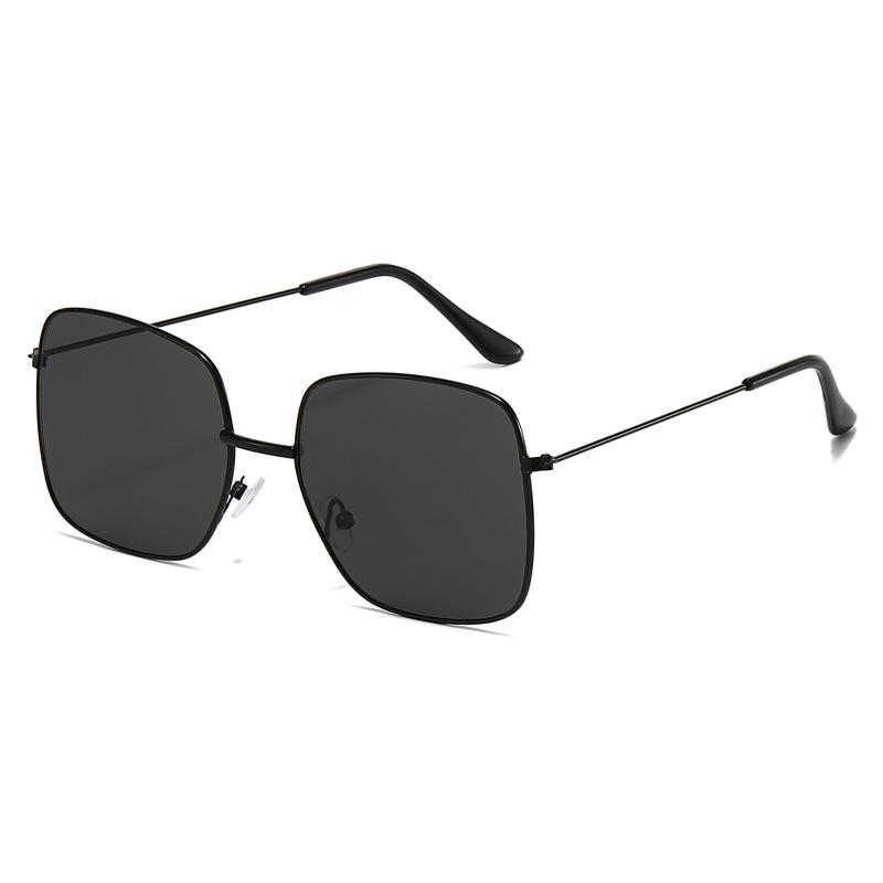 

Metal Square Sunglasses Men Vintage Oversized Shades Women Fashion Sun Glasses Male Female Retro Sunglasses UV400 Óculos De Sol