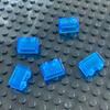 40pcs/bag Small Particles Bricks Transparent Clear Brick 1x2 Building Block Classic Bulk Parts Accessories Toys for Children