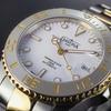 Watch Mechanical Automatic Date 200M Water Resistant Ternos Medium Swiss Made Silver [Davosa] 166.197.20
