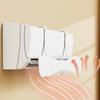 Pare-vent réglable pour climatiseur Couvercle de guide-vent extensible Déflecteur de sortie d'air Chambre à coucher