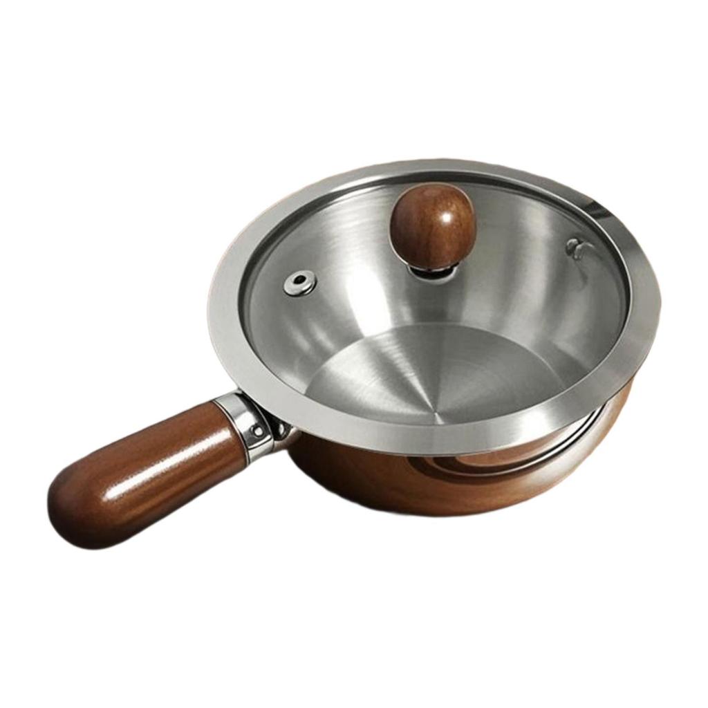 Mini Hot Milk Pot Non Slip for Boiling Kitchen Cookware Mini Sauce Pan