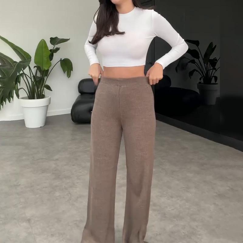 European & American Women's Zipper Pullover Sweater Set: Loose, Comfortable, Versatile, 2025 Collection