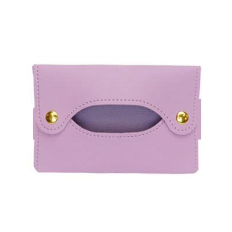 Pocket Tissue Bag Reusable Tissue Travel Pouch Tissue Storage Bag Paper PU Leather Case Sanitary Bags For Bathroom Small Items