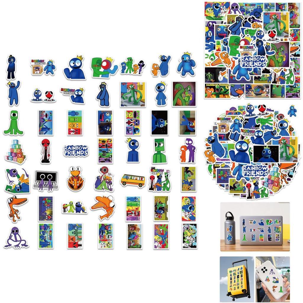 Stick And Reuse Roblox Rainbow Friends Stickers For Laptops Phones And More