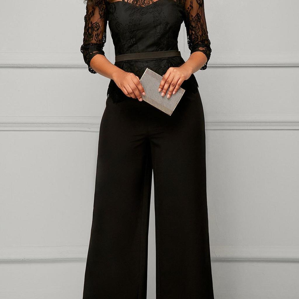 European & American Women's Sexy Lace Jumpsuit - New Summer Collection