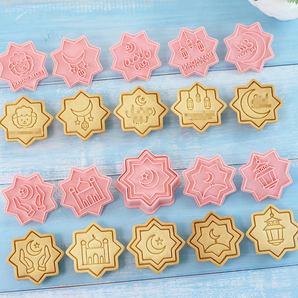 Eid Celebrations Made Sweet with 10 Piece Cookie Cutter Set Unique Styles