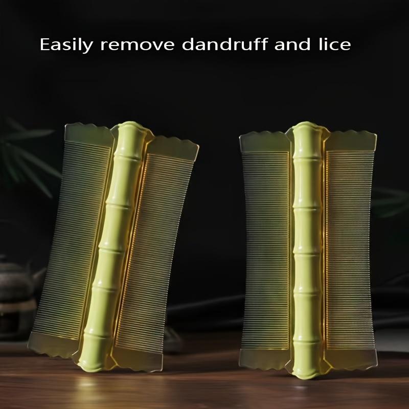 Ultra Dense Double Sided Lice and Nit Comb - Effectively Removes Lice, Nits, and Loose Dandruff Flakes, Ergonomic ABS Plastic Handle