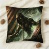Disturbed The Sickness Doublesided Printed Square Decorative Cushion Cover for Sofa Living Room Home Decor