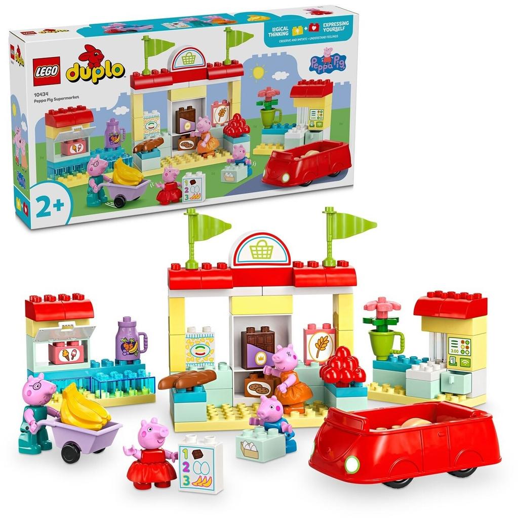 LEGO Duplo Constructor – Peppa's Supermarket Set (10434)