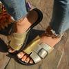 Women's Spring and Summer New Large Size Women's Shoes Sandals Fashion Flat Women's Sandals in Stock